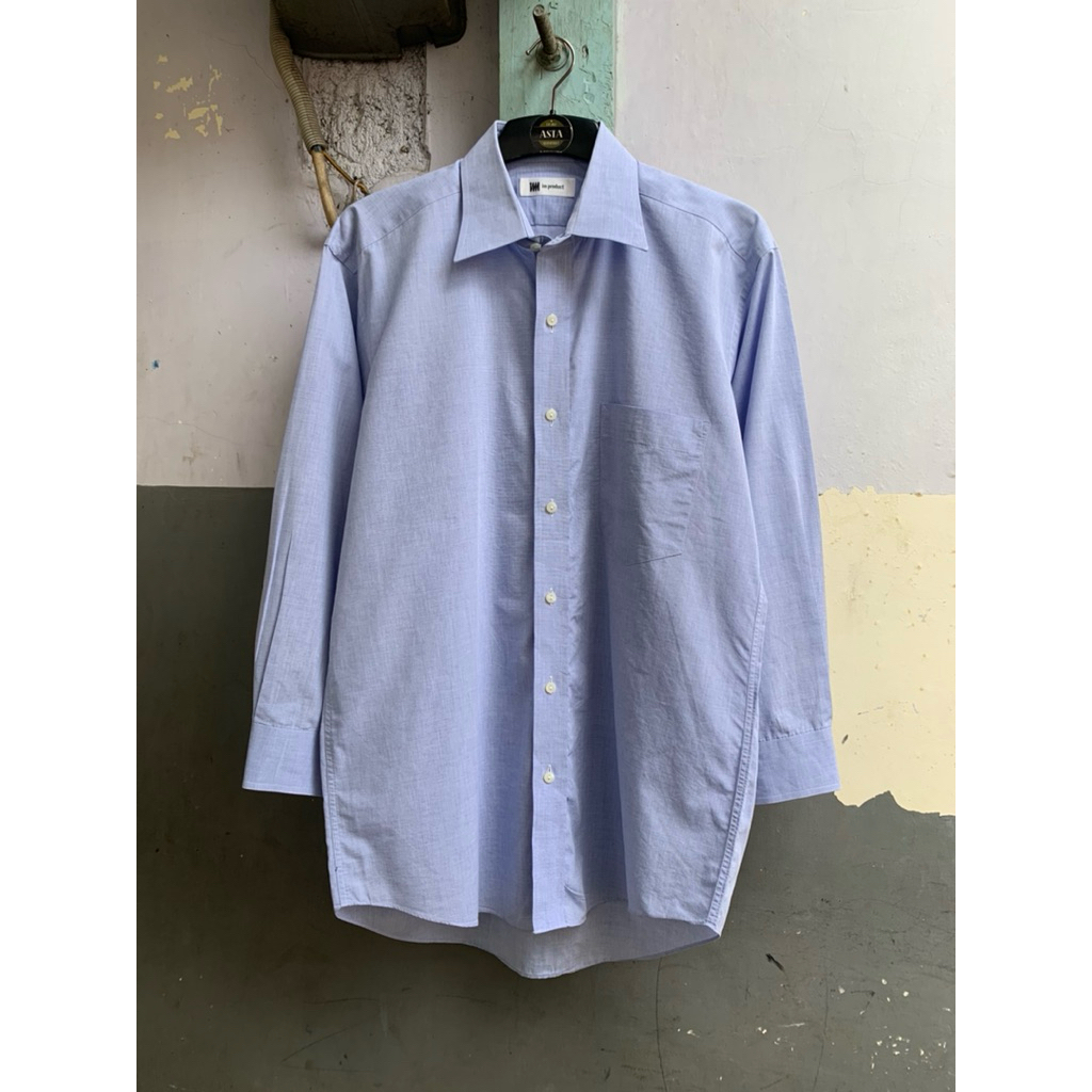 kemeja pria issey miyake lengan panjang