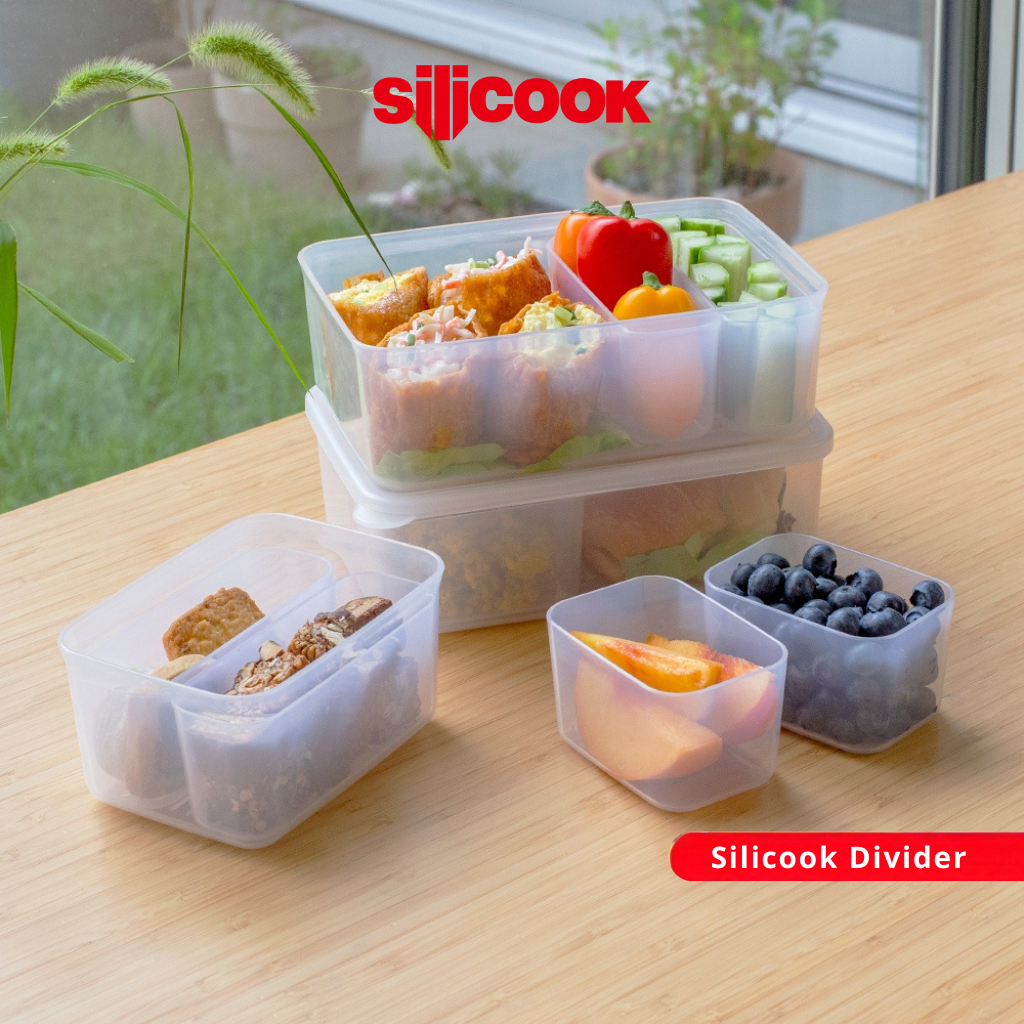 Silicook Food Container Divider - Partisi Sekat Kotak Makanan korea silicook