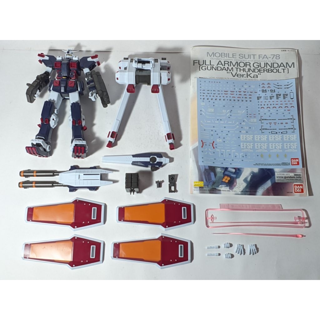 MG Full Armor Gundam Thunderbolt seken Bandai