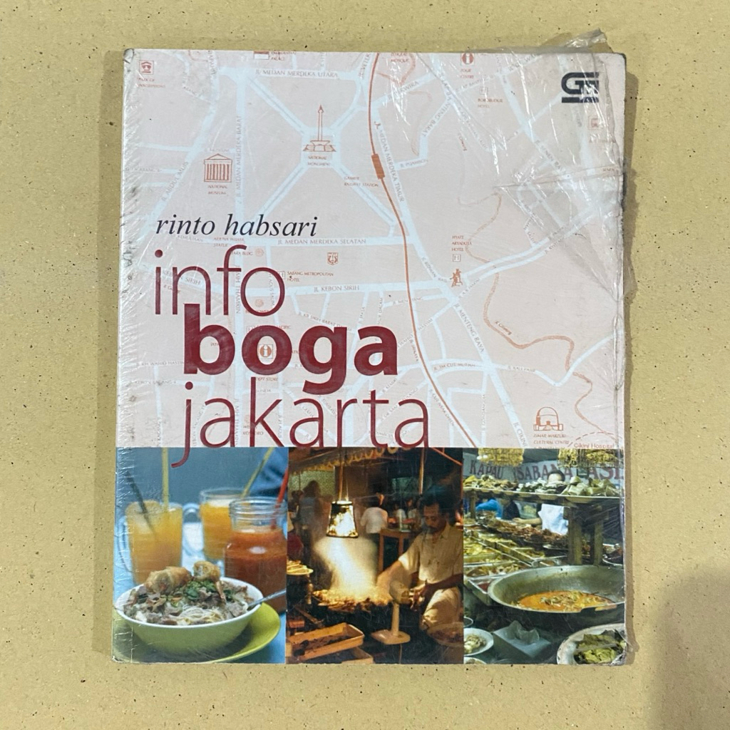 Buku obral INFO BOGA JAKARTA / rinto habsari / gramedia