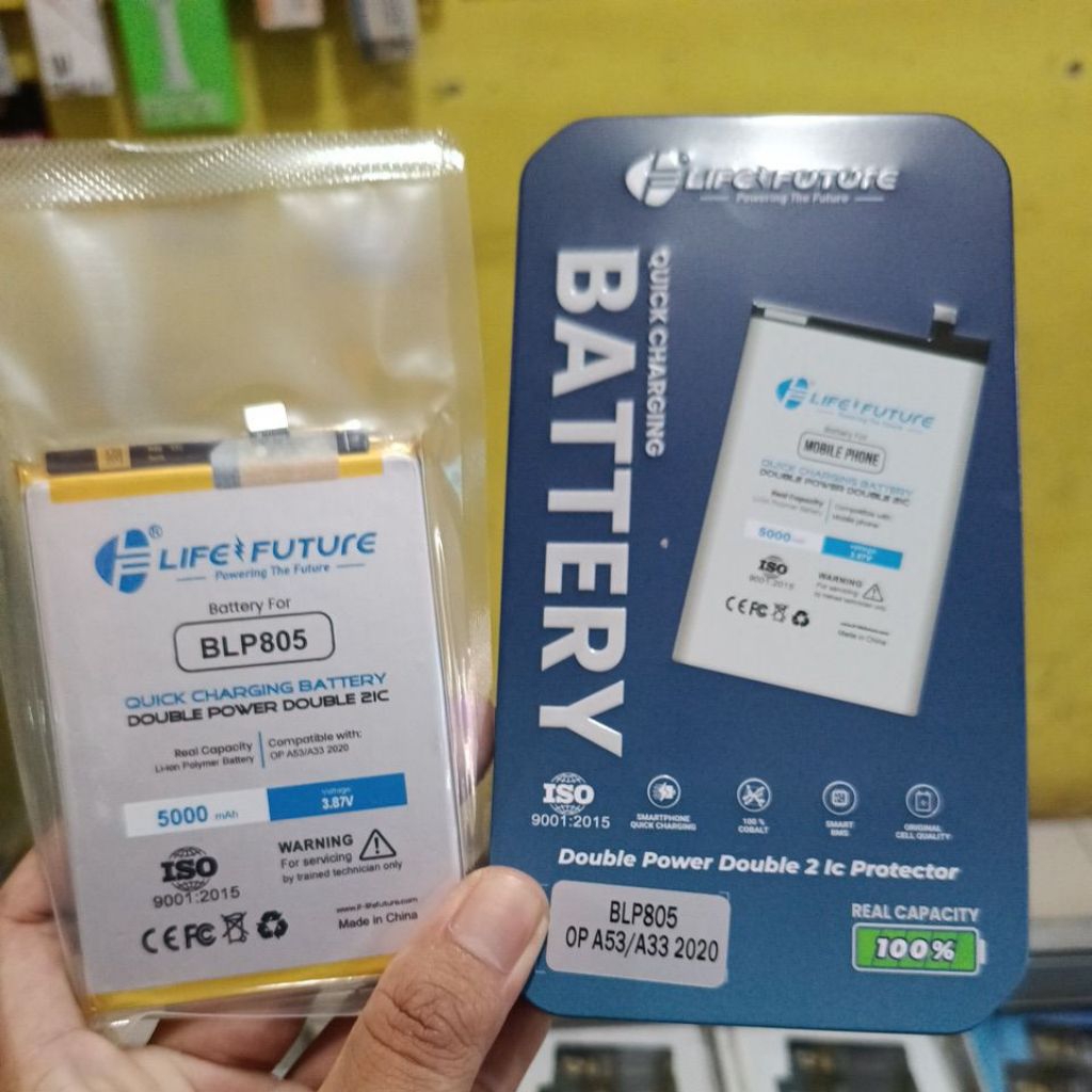 baterai Oppo A53 Oppo A16 Oppo a93  blp805 ori blp 805 dobel
