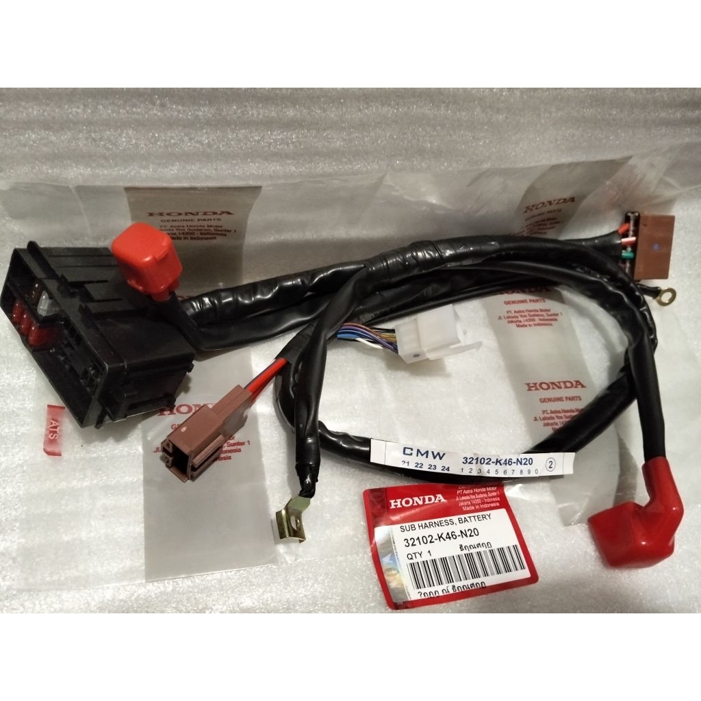 SUB HARNESS BATTERY -32102-K46-N20- VARIO 110 fi esp stater original