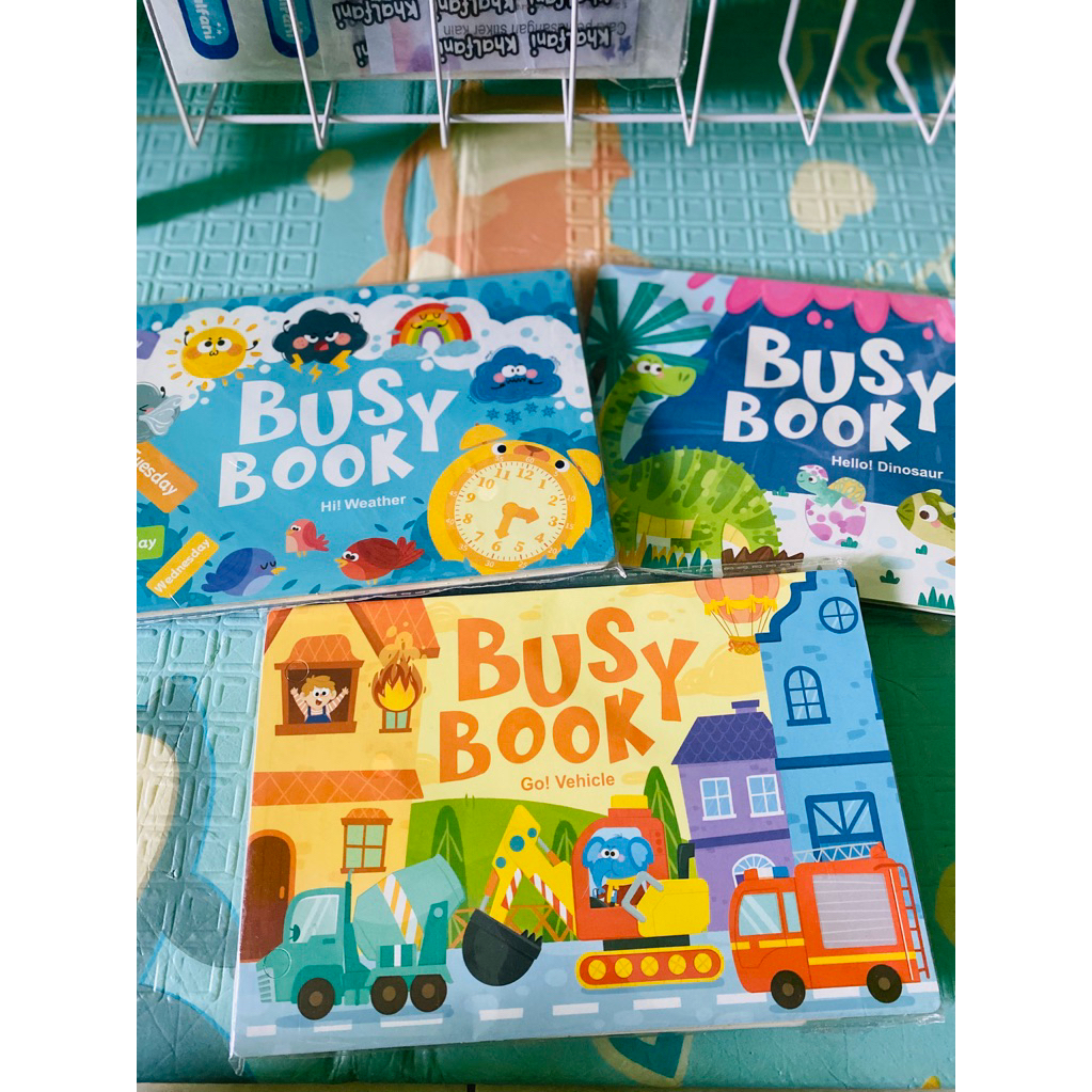 Busy Book / Buku Sticker Anak / Buku Aktivitas Edukasi Anak