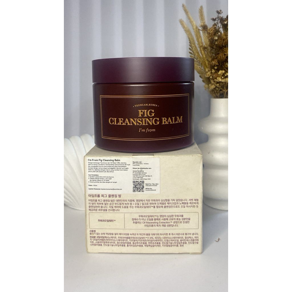 [New Exp 10/26] I'm From Fig Cleansing Balm Gentle First Cleanser Makeup Remover