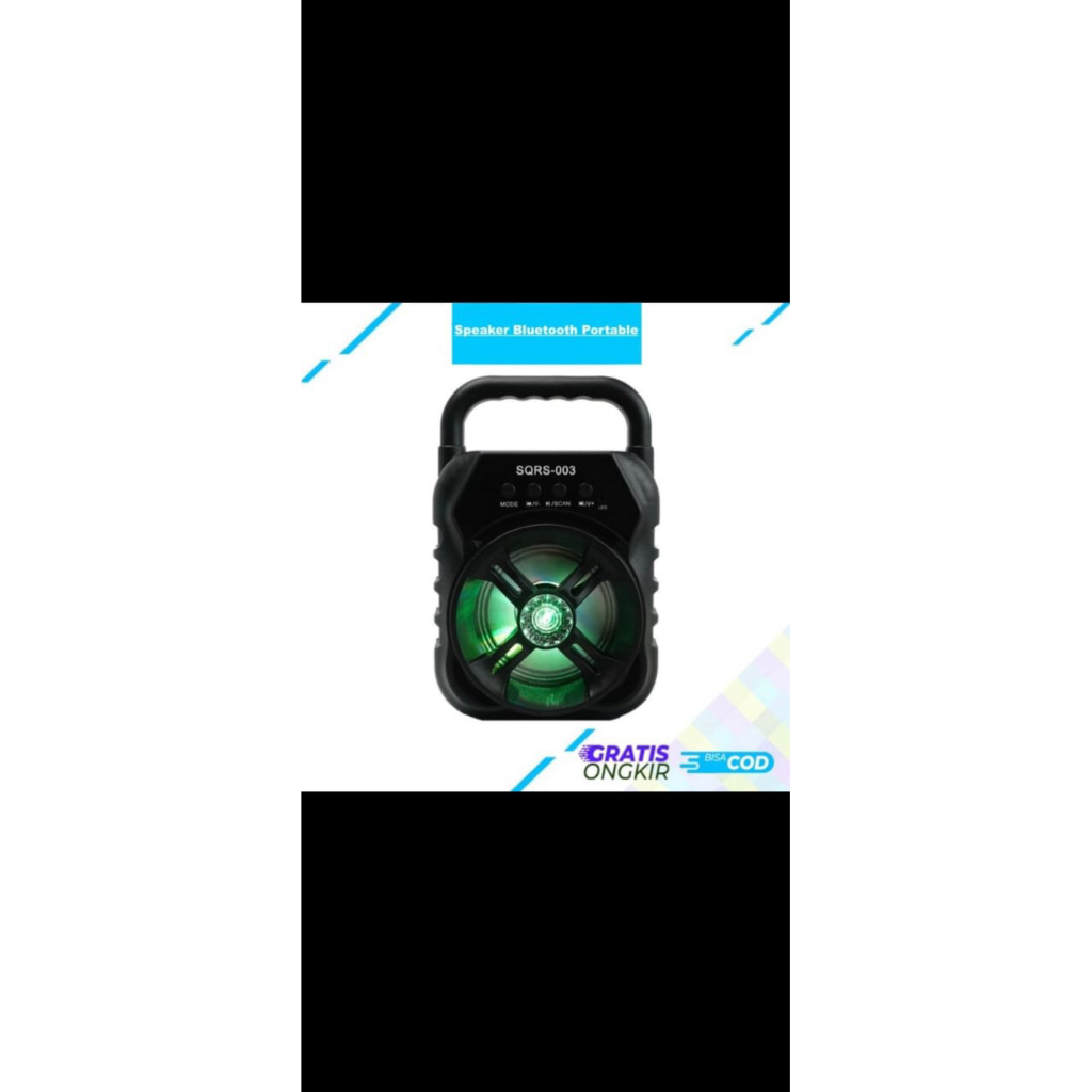 Speaker Bluetooth Portabel - Kotak Musik Extra Bass - Salon Mini Full Bass