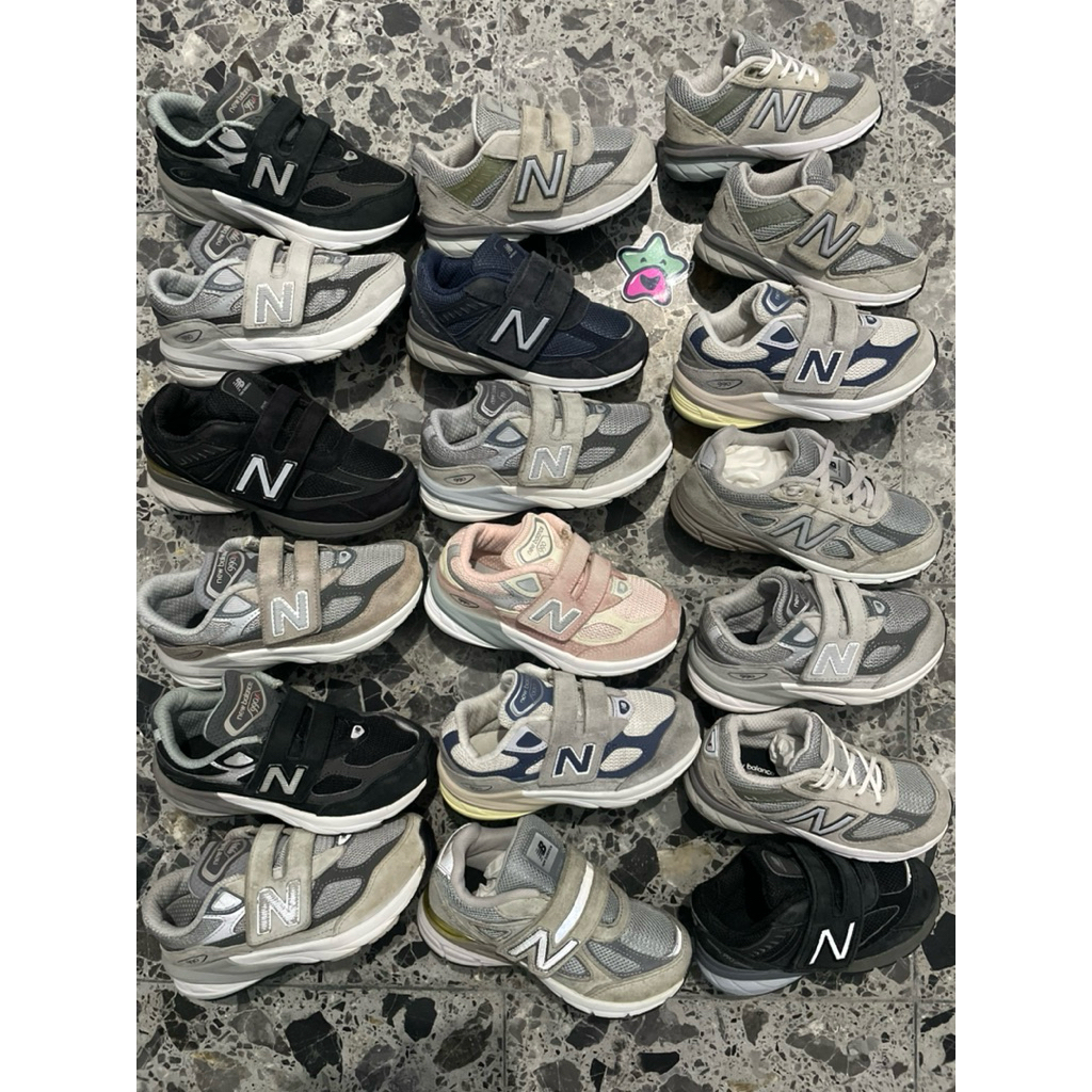 Sepatu anak kids toddler eN Be 990 v4 v5 v6 preloved second original