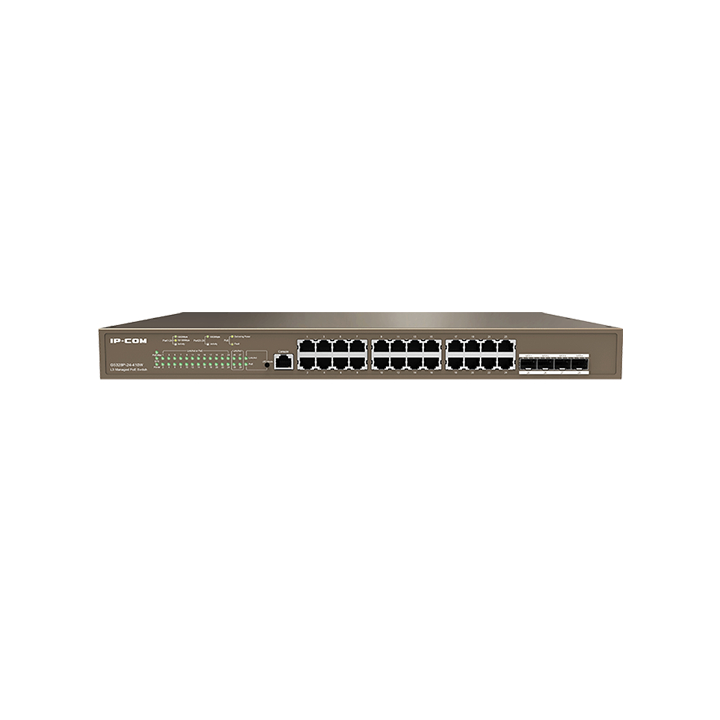 IP-COM G5328P-24-410W     L3 Managed PoE Switch