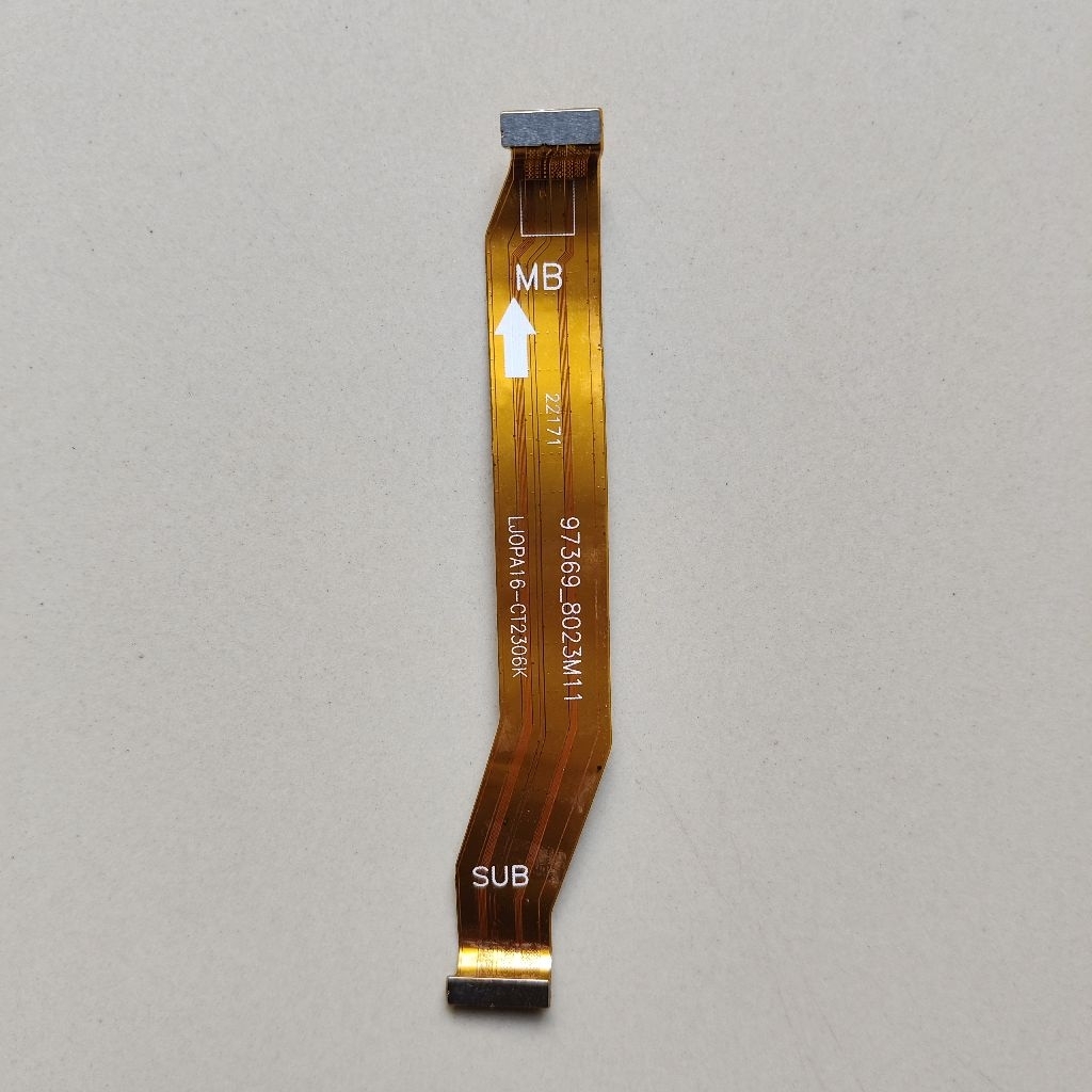 Pleksible Flexible Papan Bawah Oppo A54S cabutan normal tested mulus no minus siap rakit
