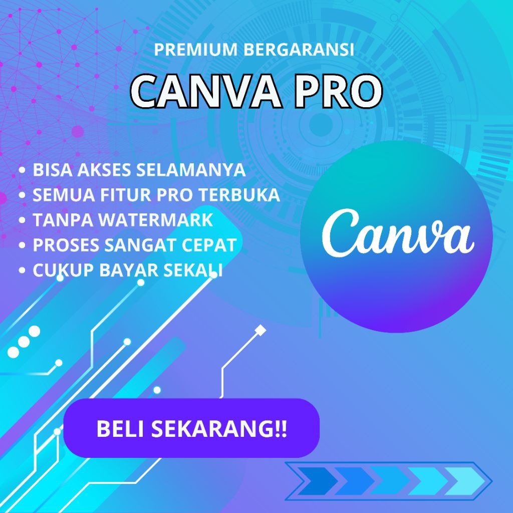 PAKET CANVA PRO PREMIUM • AKTIVASI CEPAT • BERGARANSI