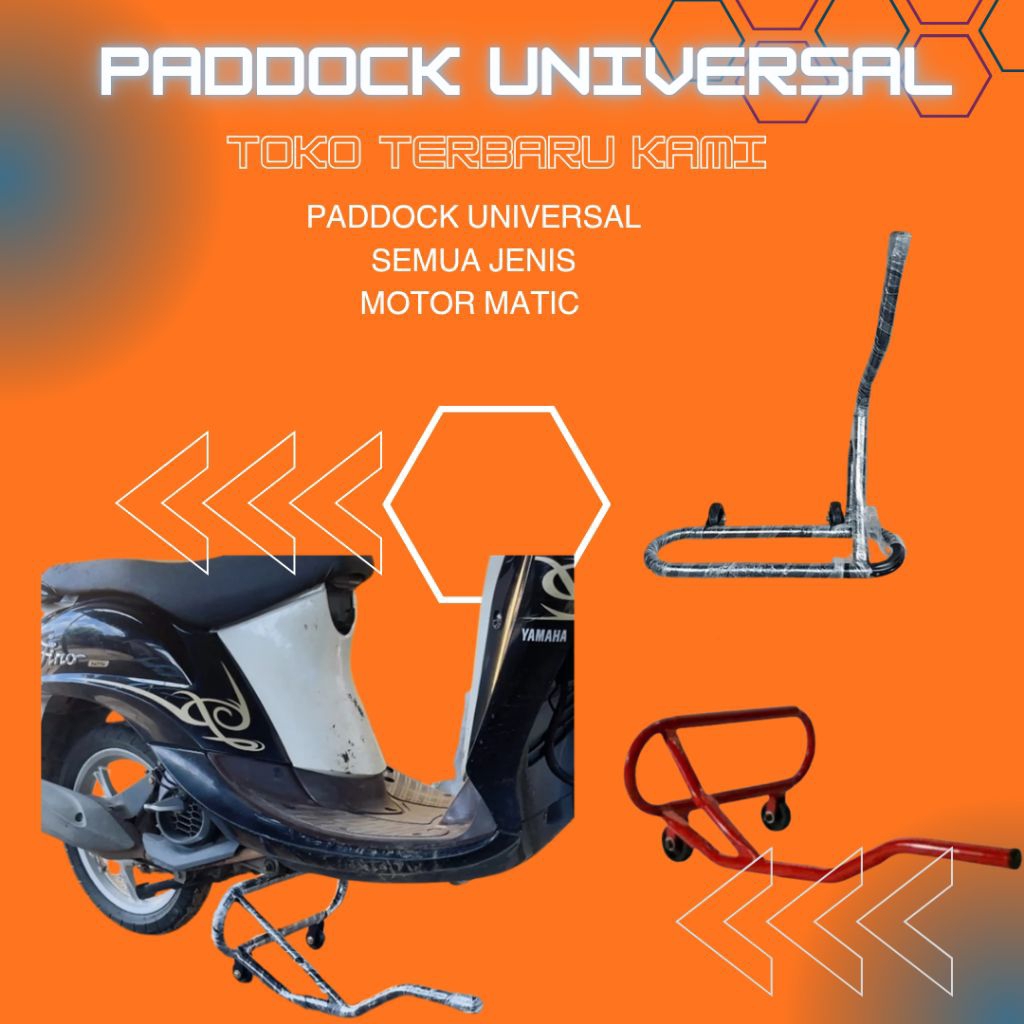 STANDAR PADDOCK MOTOR MATIC .MIO, BEAT, VARIO, NMAX,PCX