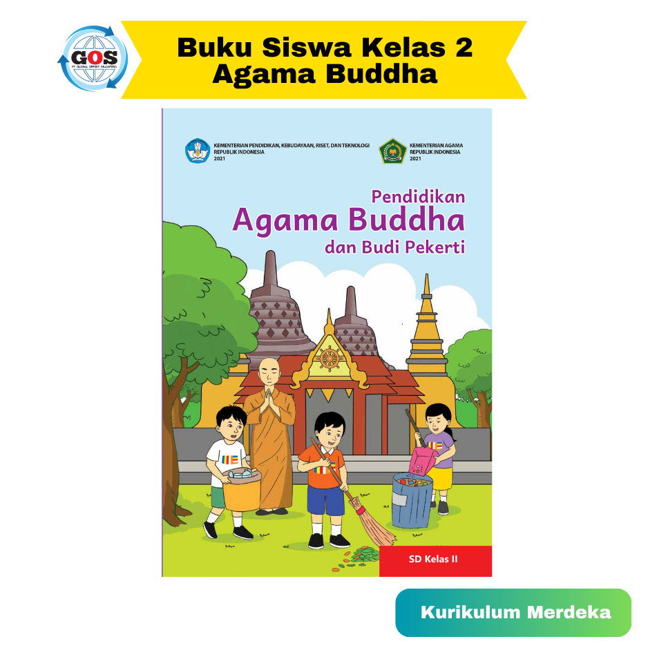 Buku Siswa Kurikulum Merdeka Kelas 2 / Agama Buddha