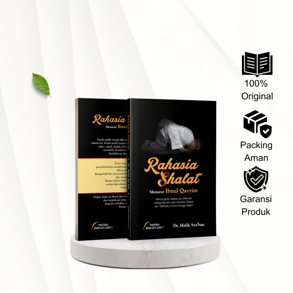 Buku Rahasia Shalat Menurut Ibnul Qayyim Pustaka Imam Syafii ORI