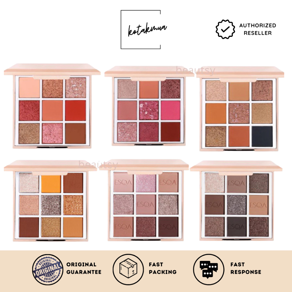 ESQA Goddess Eyeshadow Palette