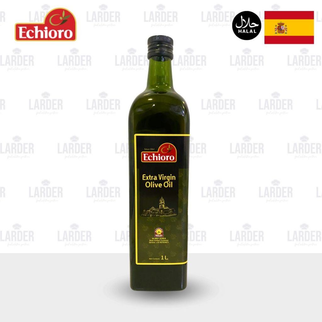 ECHIORO Extra Virgin Olive Oil - 1000 ml Minyak Zaitun Extra Virgin