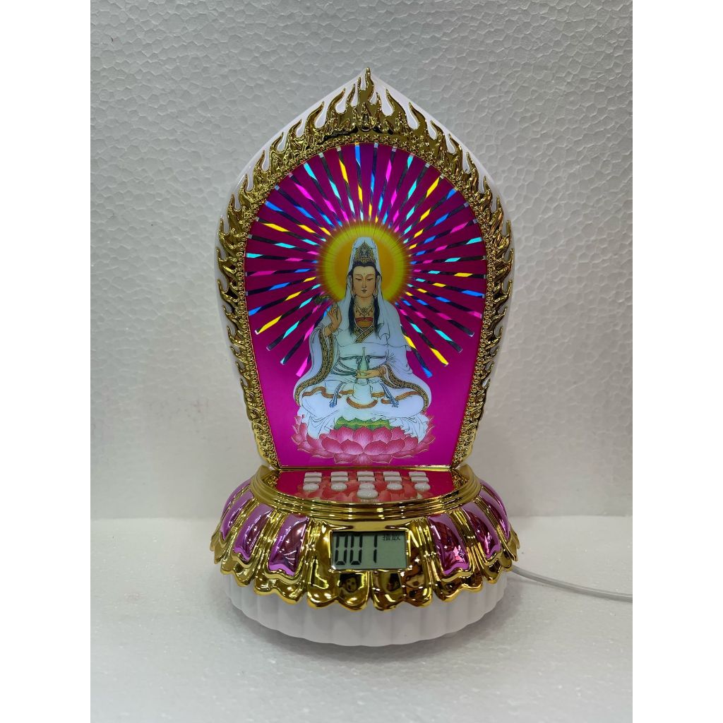 Radio tape lagu 128 musik Kwan Im putar bersinar indah music sembahyang