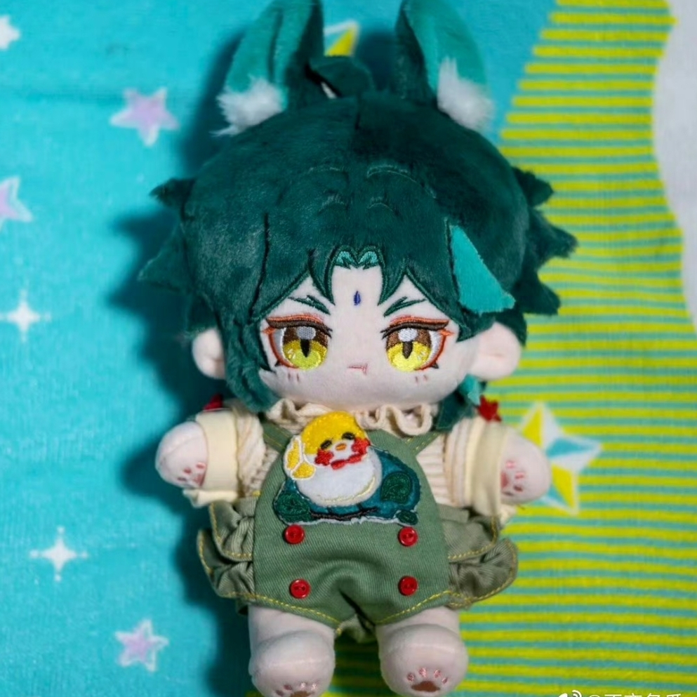 [READY STOCK] doll xiao genshin impact boneka xiao cotton doll 20cm boneka xiao -  milk