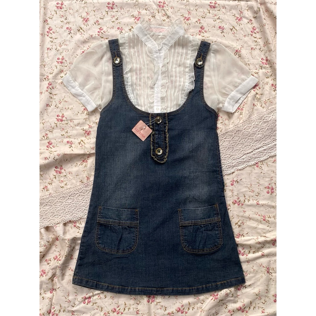 LIZLISA ONESET DENIM