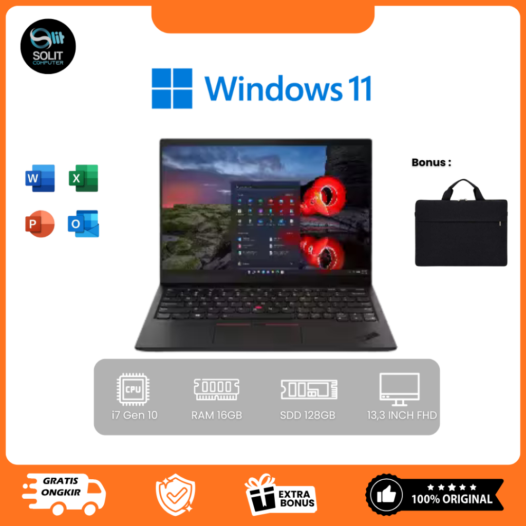 Lenovo ThinkPad X390 | i7 Gen 10 | 16GB | SSD | 13.3” FHD