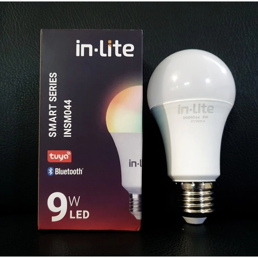 INLITE Bohlam Bluetooth 9W Lampu LED Bulb SMART SERIES 9W Bluetooth