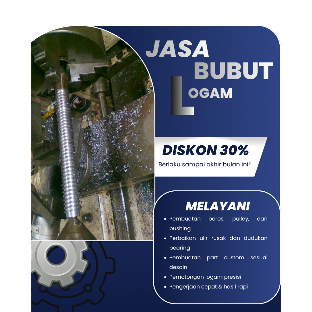 JASA BUBUT LOGAM PRESISI