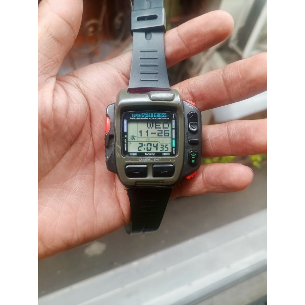 jam tangan Casio Jg200 Vintage Normal