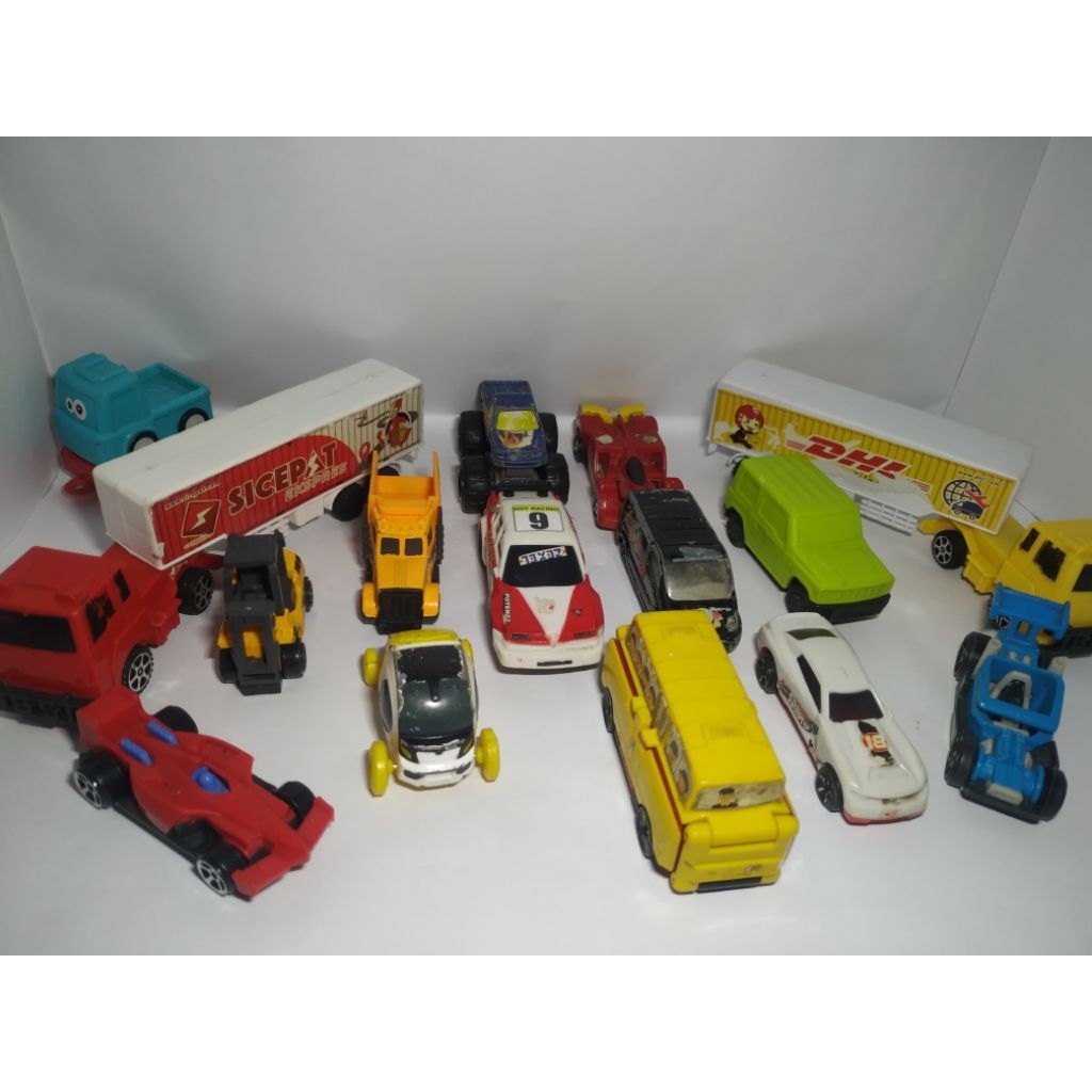 mainan mobil brand/HW/McD/hokben serba 5000