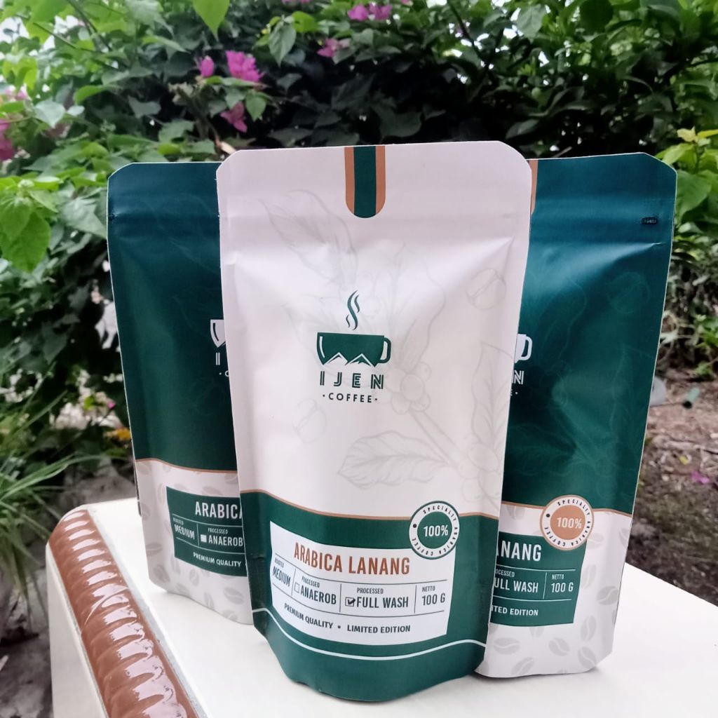 Kopi Arabica Specialty Lanang Fullwash (PROMO BELI 1KG FREE 1 (100G) - Ijen Coffee.