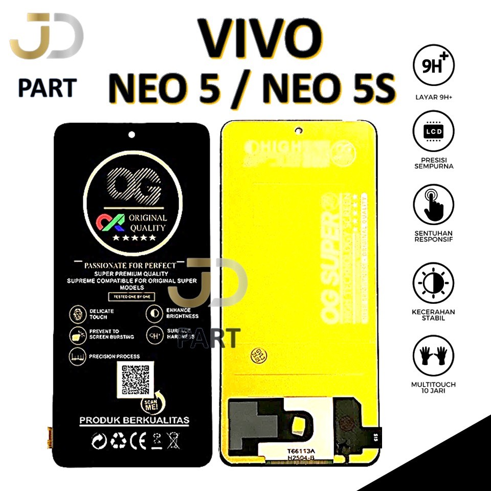 LCD TOUCHSCREEN VIVO NEO 5 / NEO 5S ORIGINAL 100% FULLSET