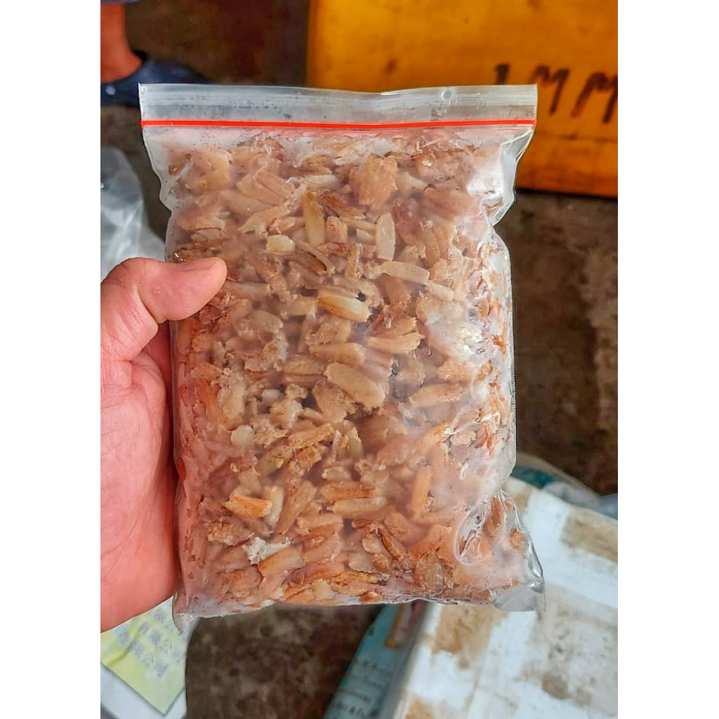 Daging Jari Kepiting Kupas/ Daging Kaki Kepiting Kupas Frozen 500gr