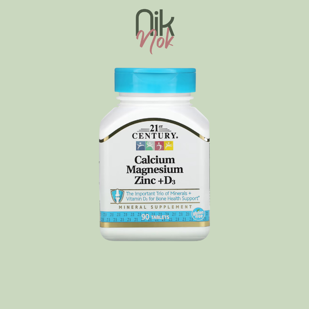 21st Century Calcium Magnesium Zinc + Vitamin D3