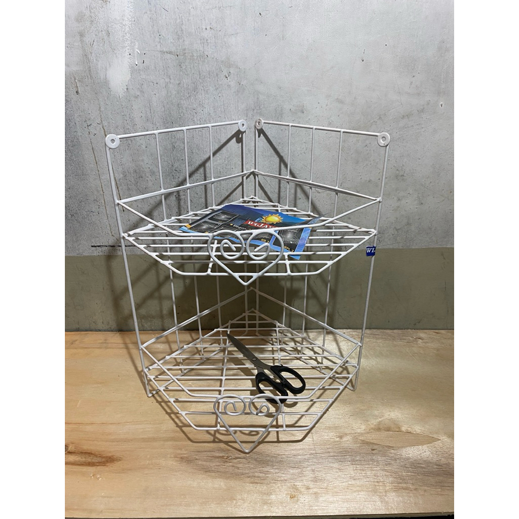 Rak Besi Sudut Minimalis