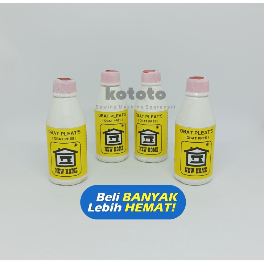 Obat Plisket / Obat Pleast / Obat Press Kain New Home