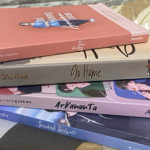 [Baca Desk] Novel Preloved : Go Home, Jendral Jevano, Ini Aheng bukan Dilan, Arkananta