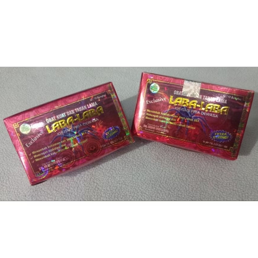 Kapsul Laba-Laba Merah Asli Original / isi 10sachet