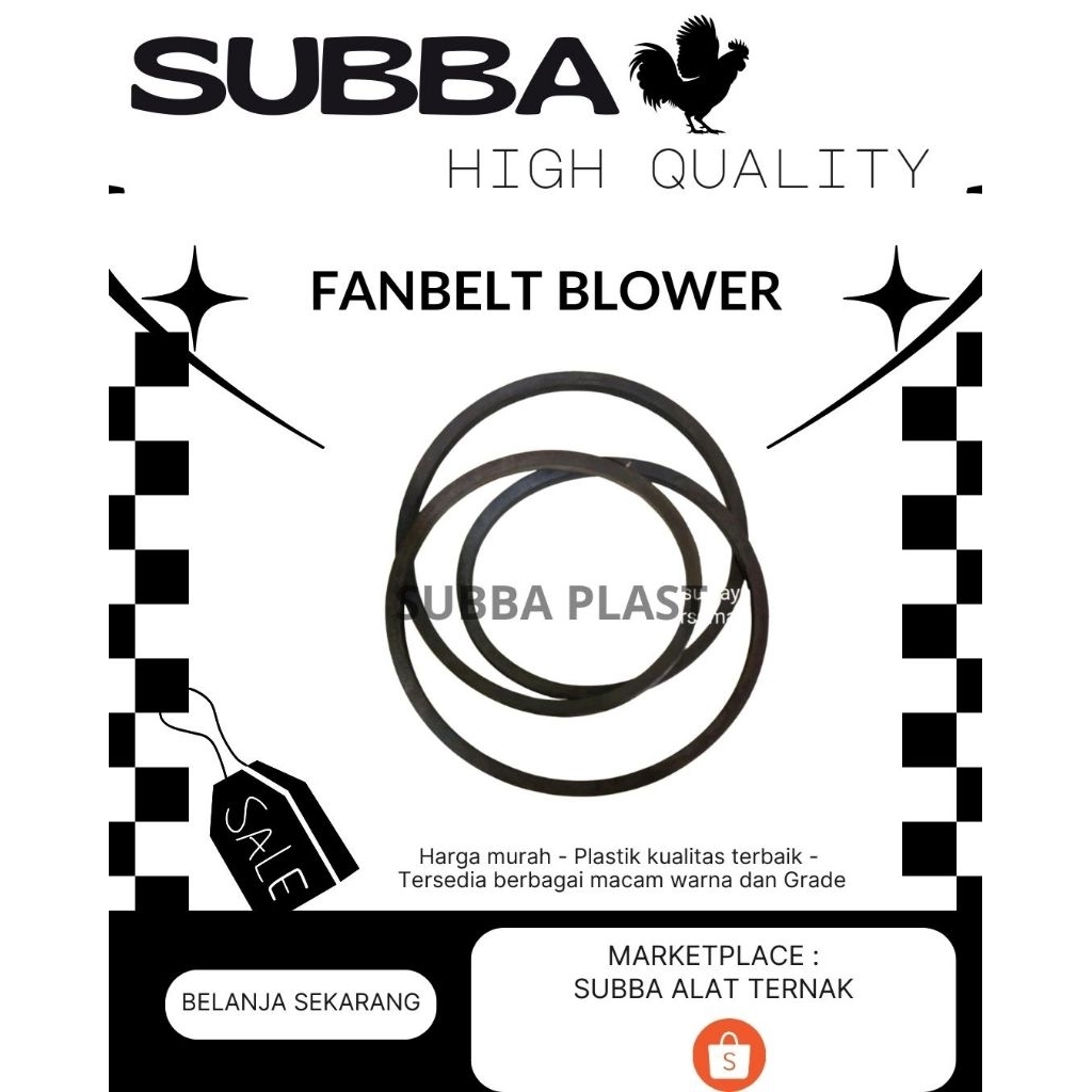 Fanbelt Blower 50inchi - box fan - cone fan