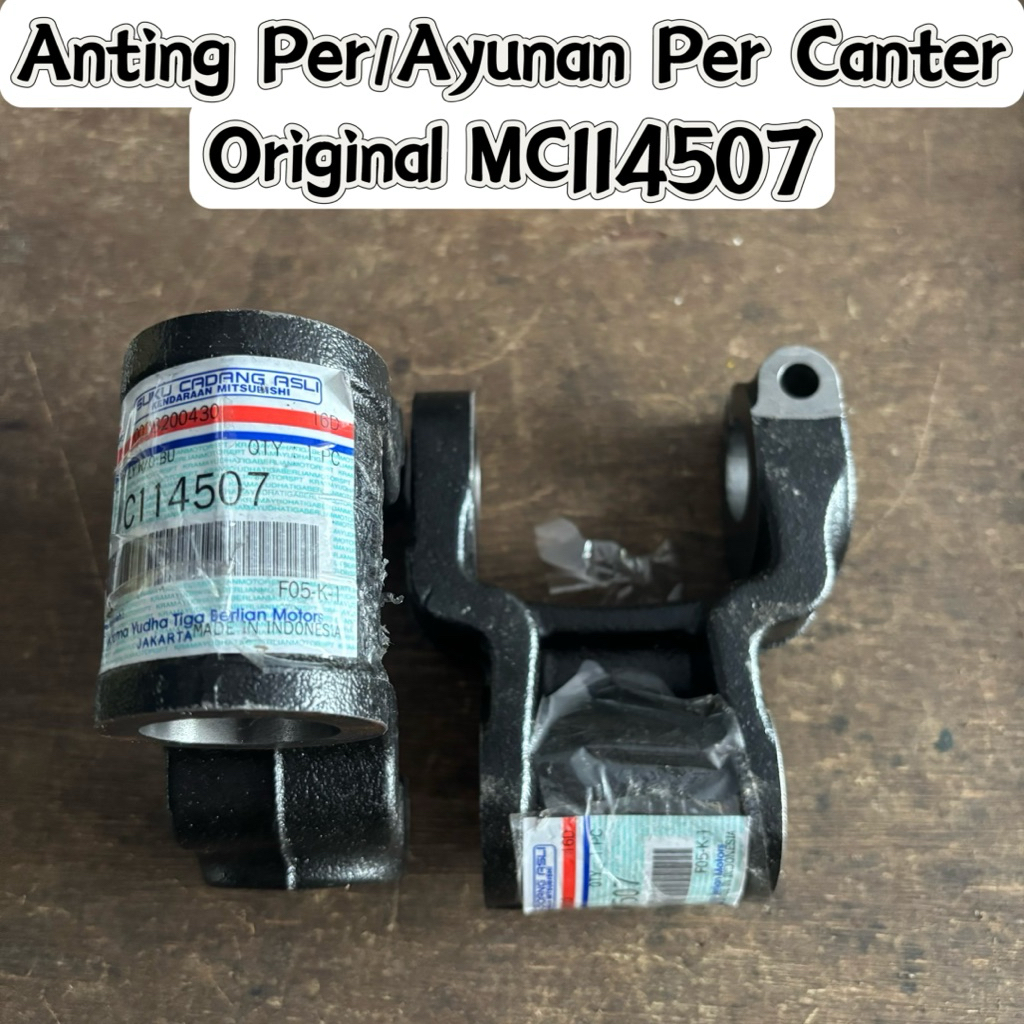 anting per canter original MC114507 / spring shackle colt diesel / shackel per canter / ayunan per c