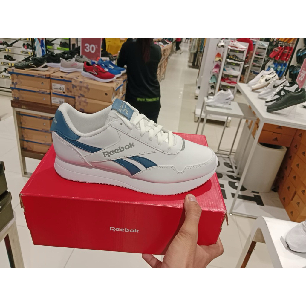 SALE reebok sneaker white blue original