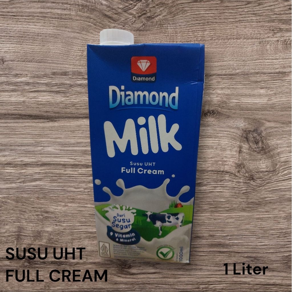 susu uht diamond 1L