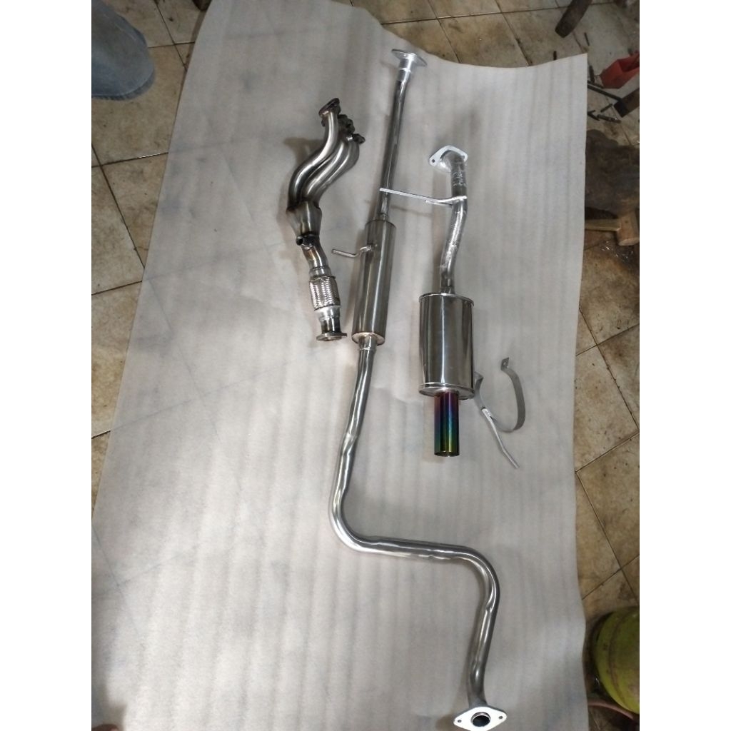 knalpot full system Ford fiesta