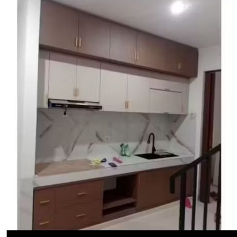 kichen set HPL minimalis /lemari dapur finishing HPL/kichen set minimlalis