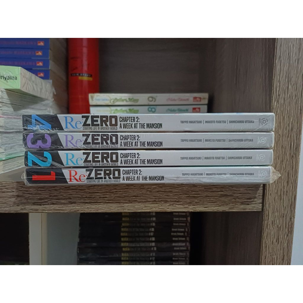 Komik Re Zero (2, 3, 4 SEGEL)