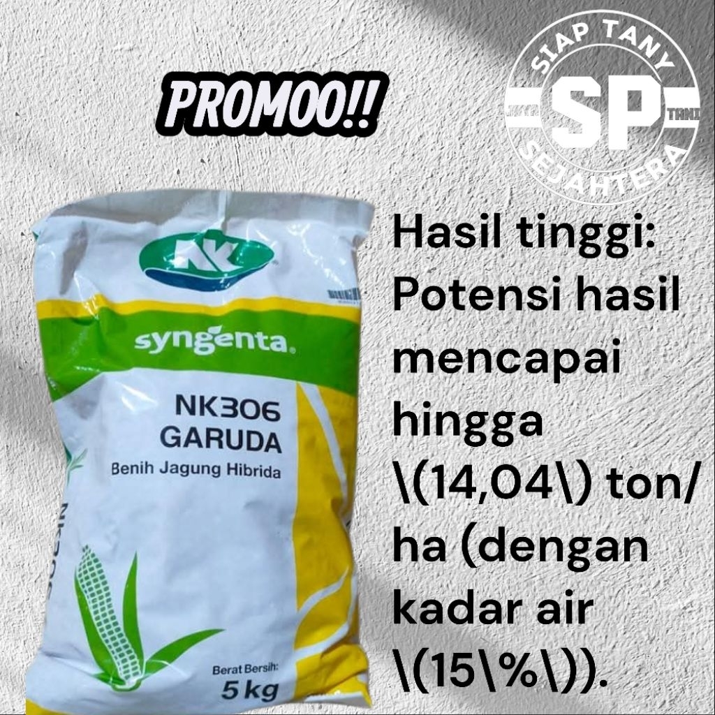 BENIH JAGUNG NK GARUDA KEMASAN 5KG