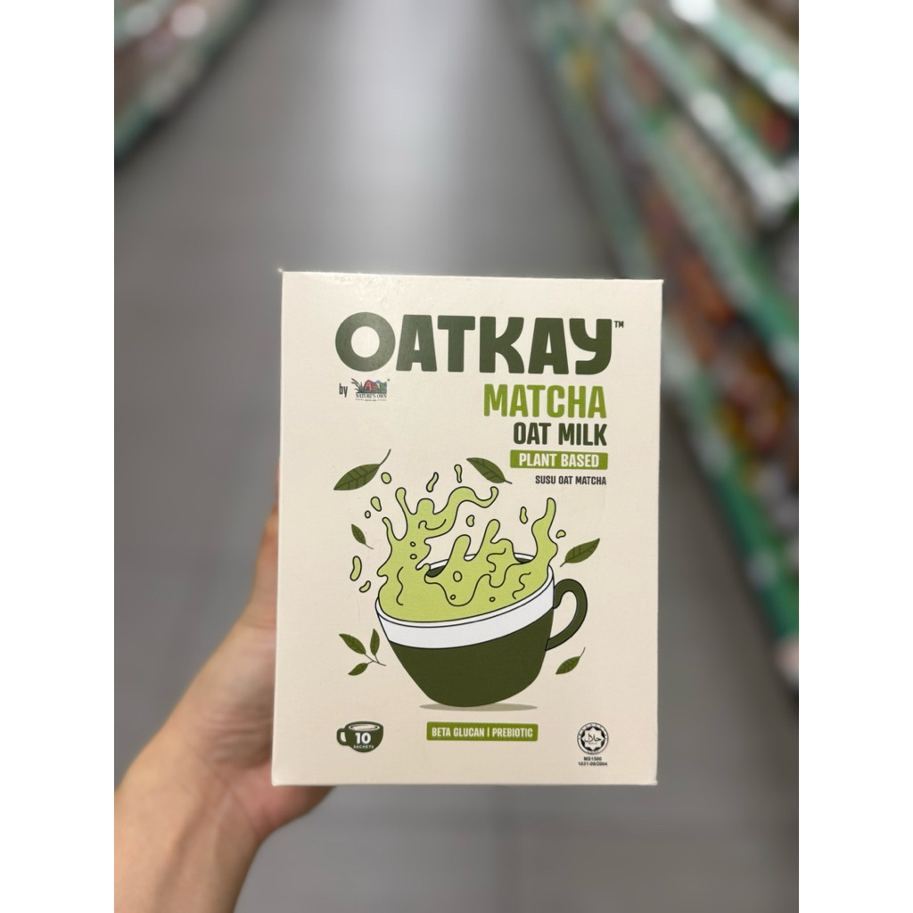 oatkay matcha oat milk / latte oat milk isi 10 sachets