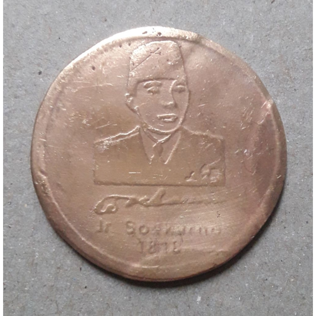 koin sukarno tahun 1818