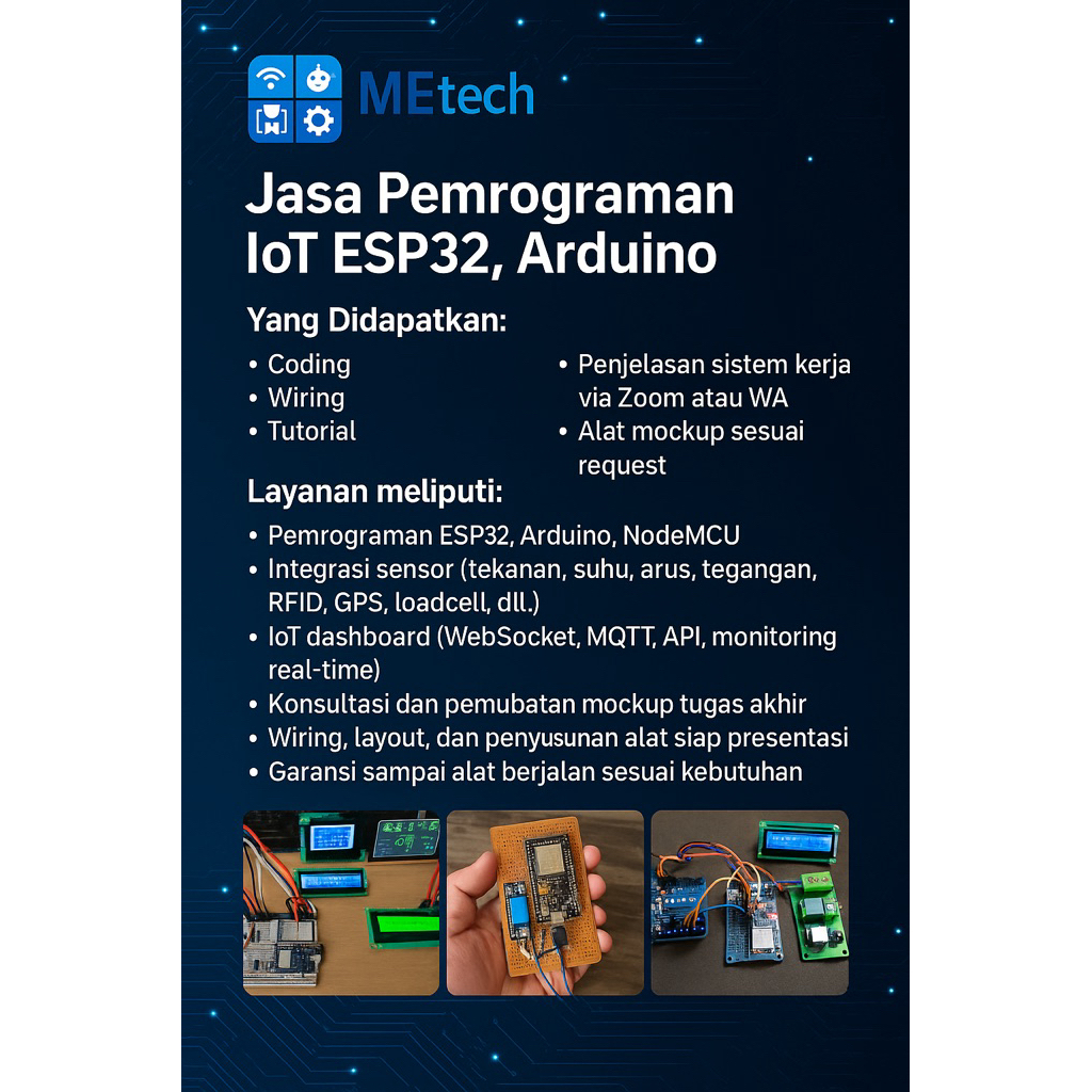 Jasa Pemrograman Esp32, Arduino