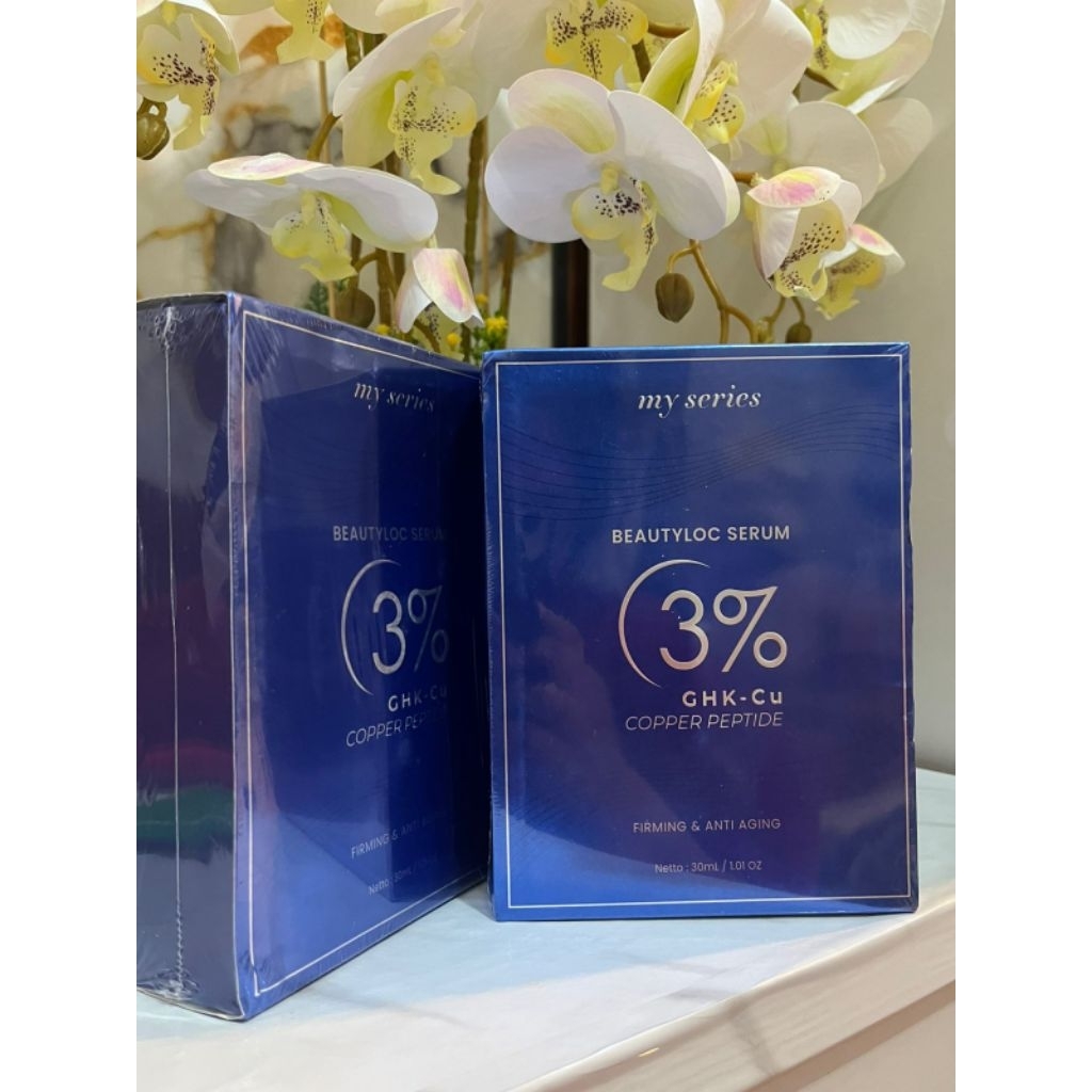 my series 3% GHK-CU Copper Peptide BeautyLoc Serum