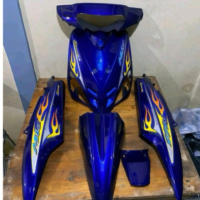 Cover full body alus mio sporty warna biru tua orian