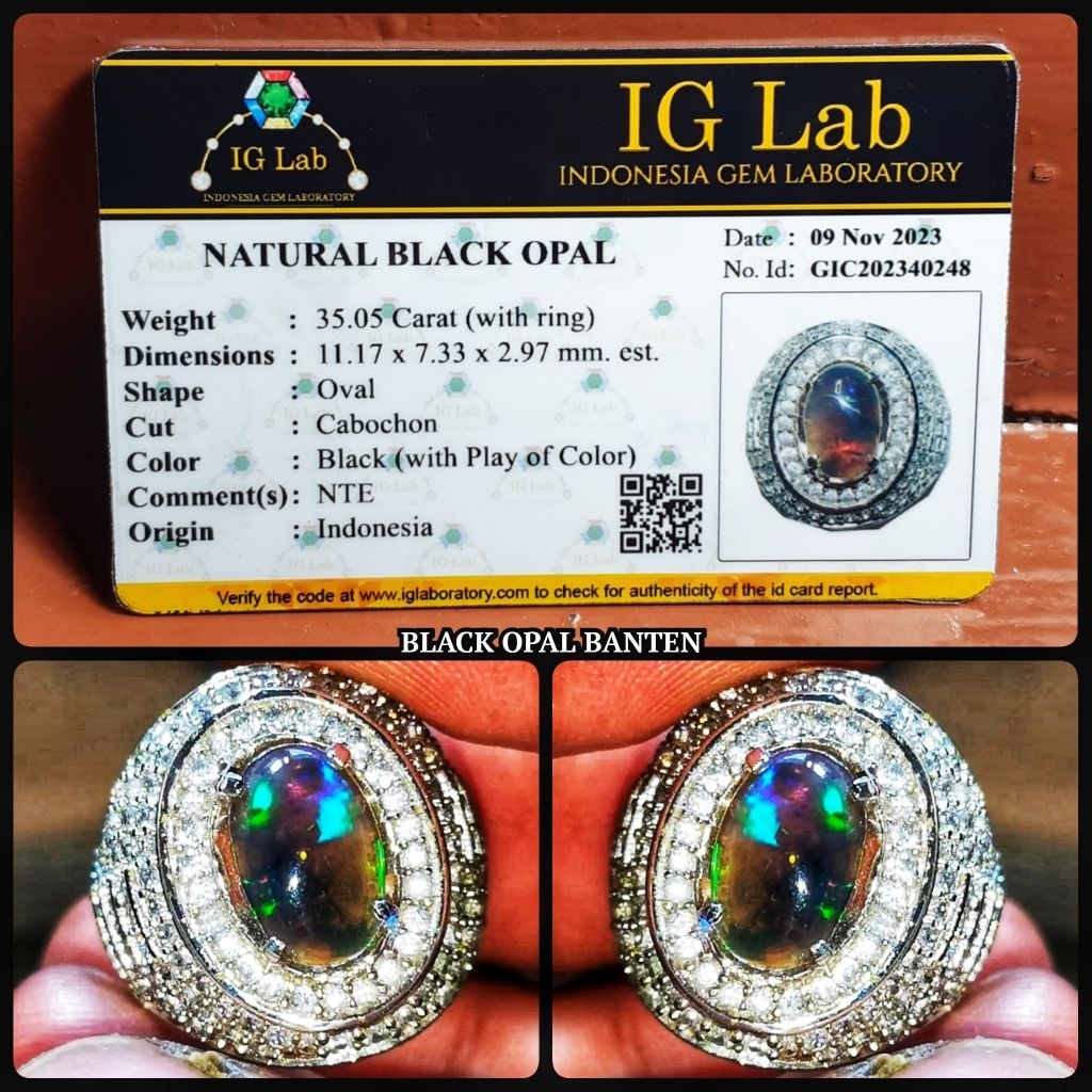 natural batu kalimaya BO opal super jarong asli banten