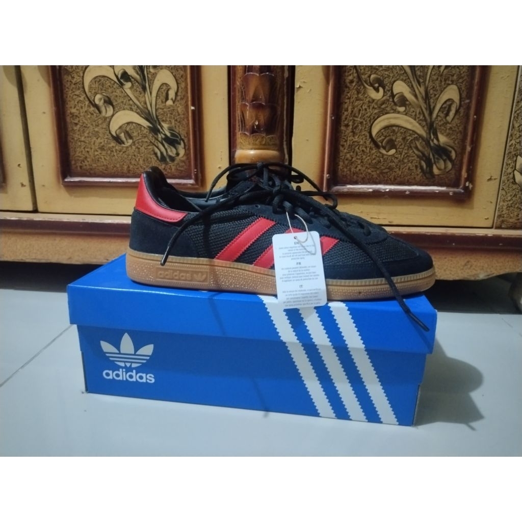 ADIDAS HANBBAL SPEZIAL BLACK SCARLET