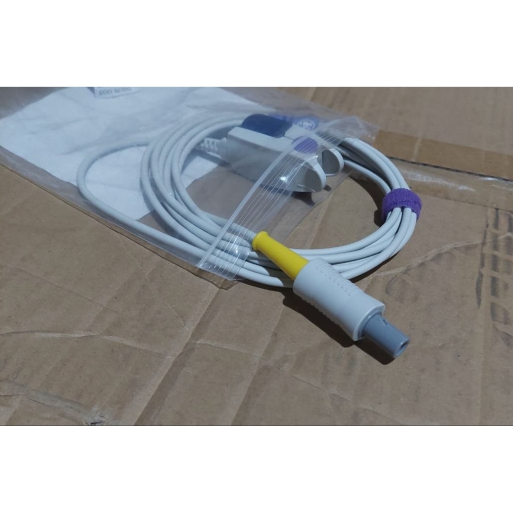 Kabel SpO2 Sensor 5 pin 1 slot compatible untuk Elitech